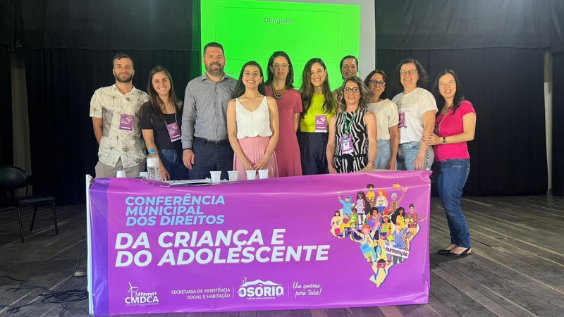 III Conferência Municipal dos Direitos da Criança e do Adolescente de Osório/RS